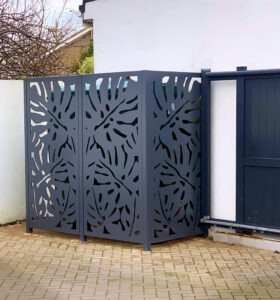 Aluminium 04 Monstera Screen
