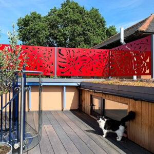 Aluminium 05 Monstera Screen