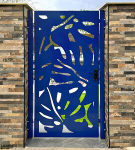 Aluminium 08 Monstera Screen