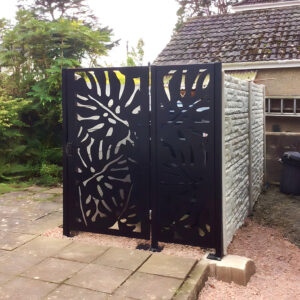 Aluminium 09 Monstera Screen
