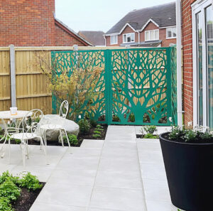Aluminium 10 Woodland Screen