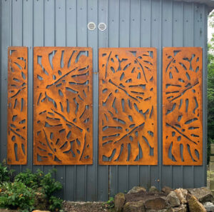 Corten Steel 02 Monstera