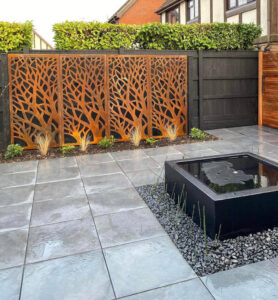 Corten Steel 03 Woodland