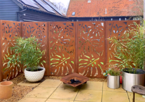 Corten Steel 04 Monstera