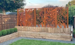 Corten Steel 05 Monstera