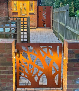 Corten Steel 06 Woodland
