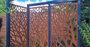 Corten Steel 07 Woodland