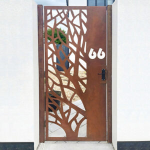 Corten Steel 22 Woodland - 1