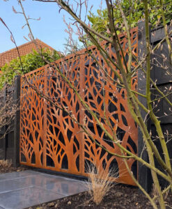 Corten Steel 09 Woodland